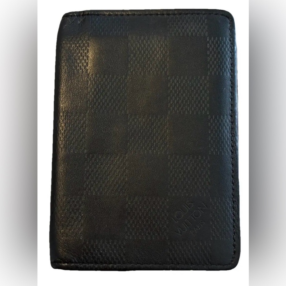 Louis Vuitton Dark Checkered Wallet